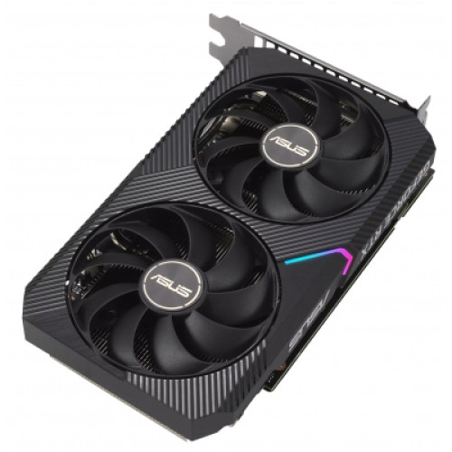 Видеокарта ASUS GeForce RTX3060Ti 8Gb DUAL OC MINI V2 LHR (DUAL-RTX3060TI-O8G-MINI-V2)