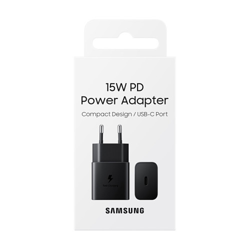 Быстрое зарядное устройство Samsung 15W Power Adapter Black (EP-T1510NB)