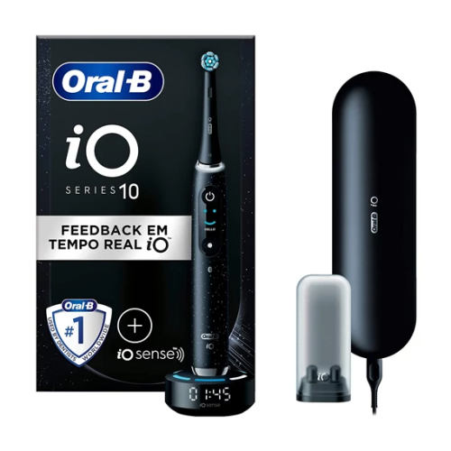 Идеальное чистка зубов с Oral-B iO Series 10 в стильном Cosmic Black