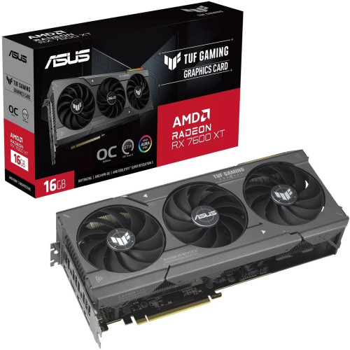 Asus Radeon RX 7600 XT 16Gb TUF OC GAMING (TUF-RX7600XT-O16G-GAMING)