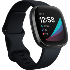 Fitbit Sense Carbon/Graphite Stainless Steel (FB512BKBK)