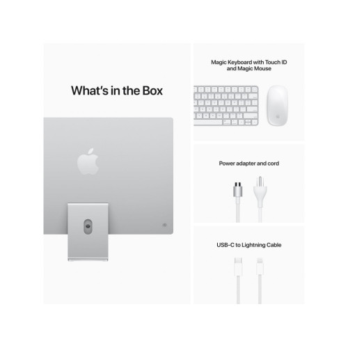 Apple iMac 24 M1 Silver 2021 (Z12Q000NA)