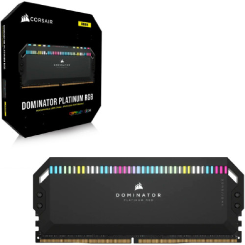 Corsair 64 GB (2x32GB) DDR5 6800 MHz DOMINATOR PLATINUM RGB (CMT64GX5M2B6800C40)