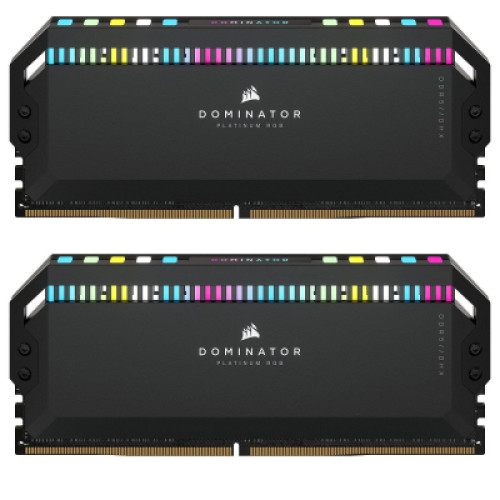 Corsair 64 GB (2x32GB) DDR5 6800 MHz DOMINATOR PLATINUM RGB (CMT64GX5M2B6800C40)
