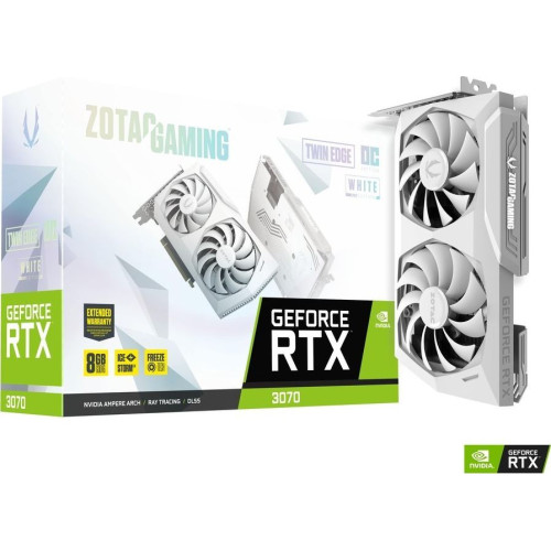 Zotac RTX 3070 Twin Edge White LHR: Powerful Gaming GPU