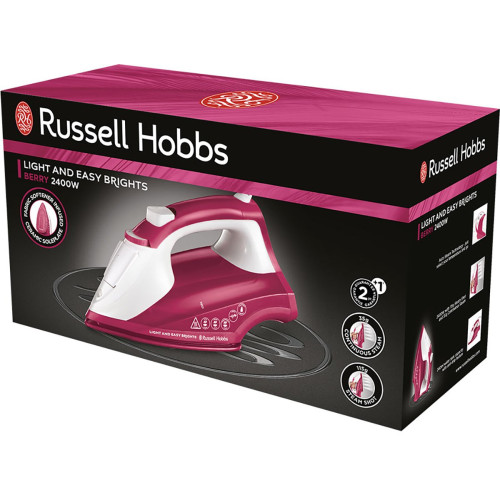 Russell Hobbs 26480-56 Light & Easy Brights Berry Iron