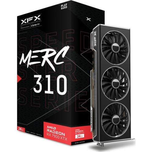 XFX Radeon RX 7900 XTX Speedster MERC 310 BE: швидкість у чорному!