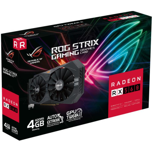 ASUS RX 560 ROG STRIX V2: Ультимативний геймінг на високому рівні