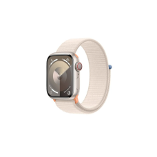 Apple Watch Series 9 GPS + Cellular 41mm Starlight Alu. Case w. Starlight S. Loop (MRHQ3)