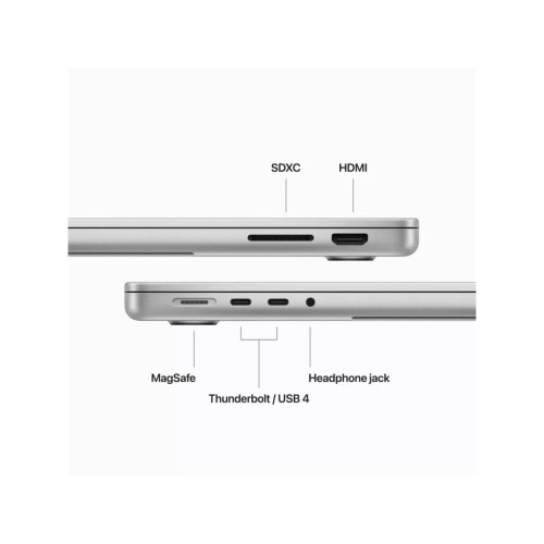 Apple MacBook Pro 14" Silver Late 2023 (Z1AX0029Z)