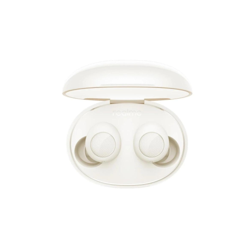 Realme Buds Q2s: Бездротові навушники у кольорі Paper White.