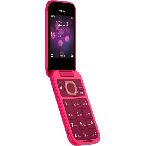 Nokia 2660 Flip Pink: Stylish and Compact Mobile Phone (1GF011PPC1A04)