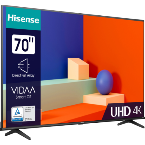 Переваги телевізора Hisense 70A6K: якість і комфорт