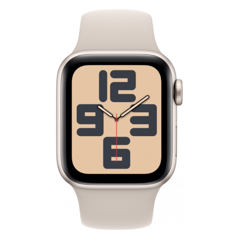 Apple Watch SE 2 GPS 40мм Starlight Aluminium Case зі Starlight Sport Band S/M (MR9U3) - стильний та функціональний годинник