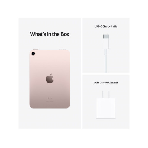 Планшет  Apple iPad mini 6 Wi-Fi 64GB Pink (MLWL3)