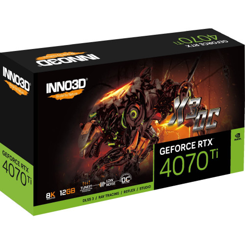 Inno3D GeForce RTX 4070 Ti X3 OC: переваги та функції.