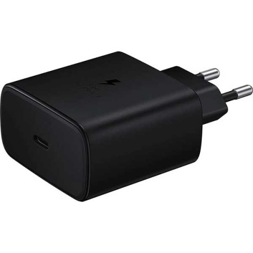 Samsung 45W Compact Power Adapter with Type-C to Type-C Cable Black (EP-T4510XBEG)