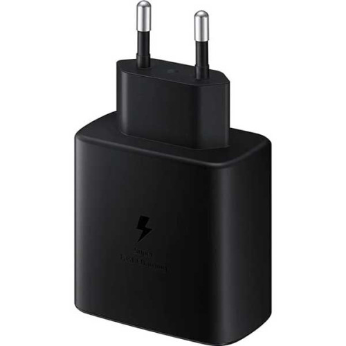 Samsung 45W Compact Power Adapter with Type-C to Type-C Cable Black (EP-T4510XBEG)