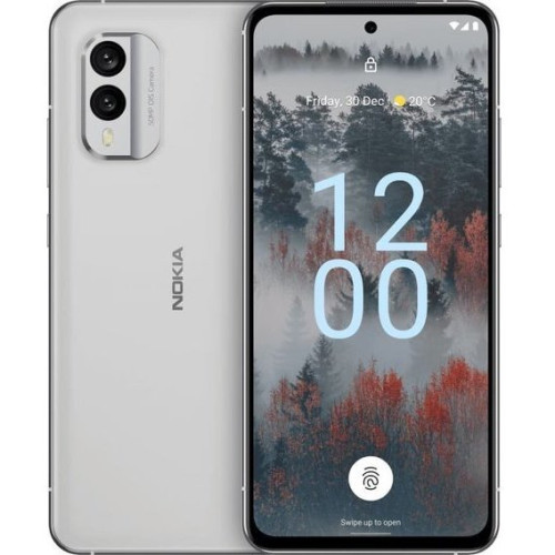 Nokia X30: мощный смартфон со свежим белоснежным дизайном