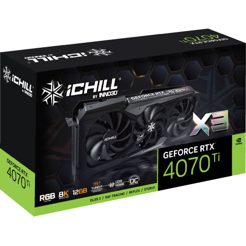 Inno3D GeForce RTX 4070 Ti ICHILL X3: Унікальні можливості для геймерів!