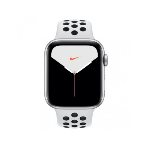 Apple Watch Nike Series 5 GPS 40mm Silver Aluminum w. Silver Aluminum (MX3R2)