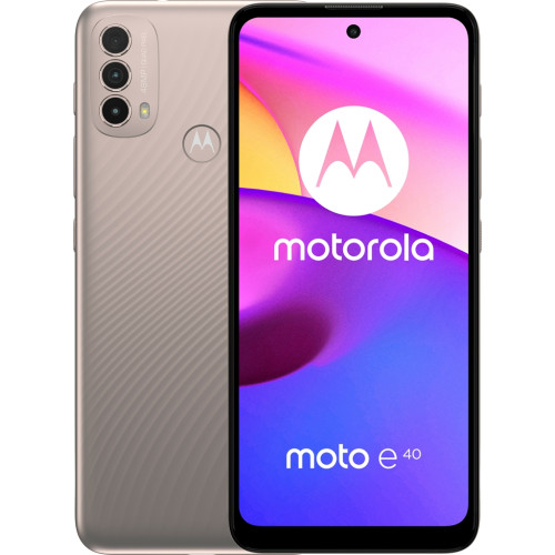 Смартфон Motorola E40 4/64GB Pink Clay (PAVK0004)