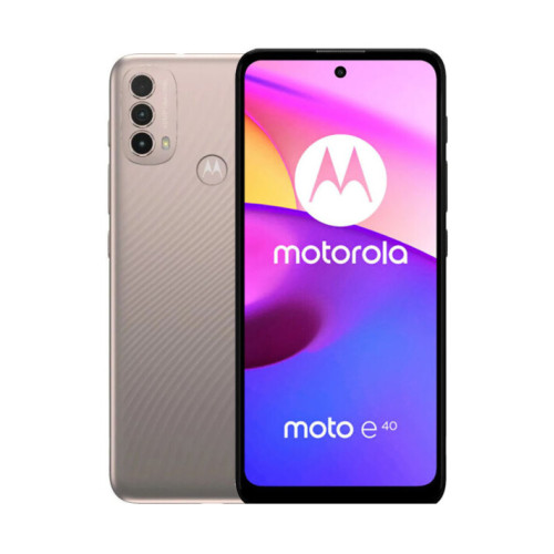 Смартфон Motorola E40 4/64GB Pink Clay (PAVK0004)