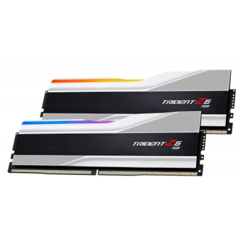 G.Skill DDR5 32GB (2x16GB) 6000 MHz Trident Z5 RGB Silver (F5-6000J4040F16GX2-TZ5RS)
