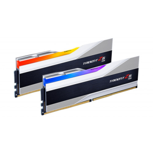 G.Skill DDR5 32GB (2x16GB) 6000 MHz Trident Z5 RGB Silver (F5-6000J4040F16GX2-TZ5RS)