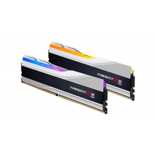 G.Skill DDR5 32GB (2x16GB) 6000 MHz Trident Z5 RGB Silver (F5-6000J4040F16GX2-TZ5RS)