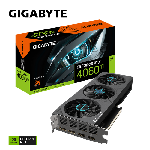 Нова відеокарта: Gigabyte GeForce RTX 4060 Ti EAGLE 8G