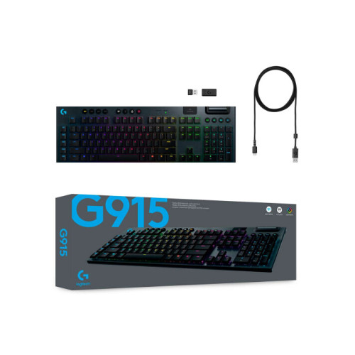 Logitech G915 Tactile: sleek and responsive