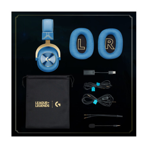 Logitech G PRO X Gaming Headset - League of Legends Edition