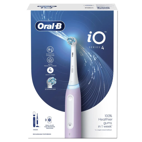 Идеальная забота о зубах с Oral-B iO Series 4 в розовом цвете