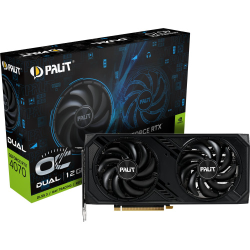 Palit GeForce RTX 4070 Dual OC: висока продуктивність та якість зображення.