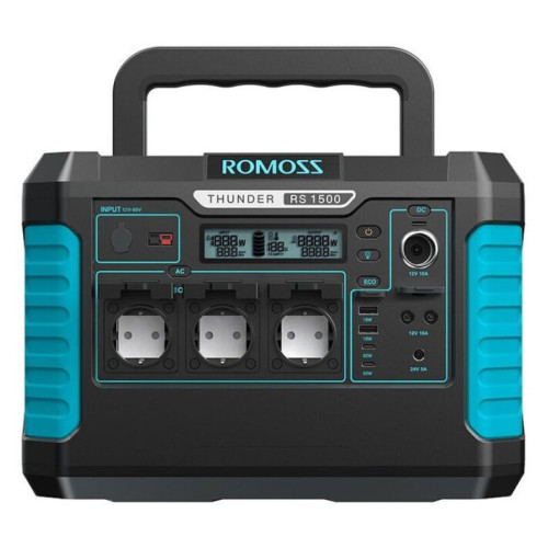 Мощный внешний аккумулятор Romoss RS1500 (RS1500-2B2-G153H)