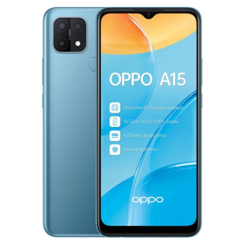 OPPO A15s 4/64GB Blue (Global Version)