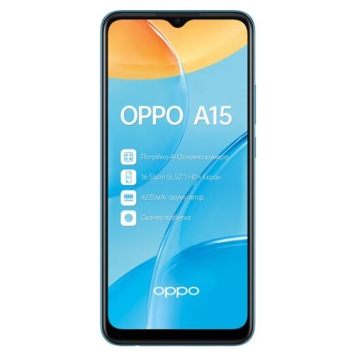 OPPO A15s 4/64GB Blue (Global Version)