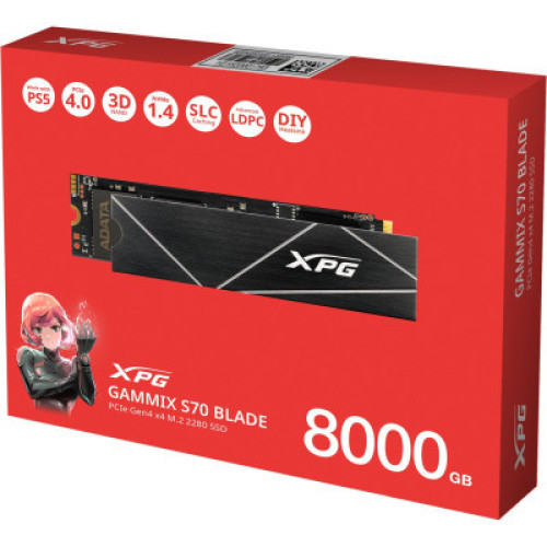 ADATA SSD M.2 2280 8TB (AGAMMIXS70B-8000G-CS)