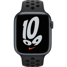 Apple Watch Nike Series 7 LTE 45mm Midnight Aluminum Case w. Anthracite/Black Nike S. Band (MKJL3+MK