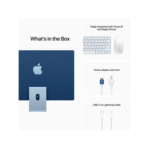 Apple iMac 24 M1 Blue 2021 (Z12W000NR)