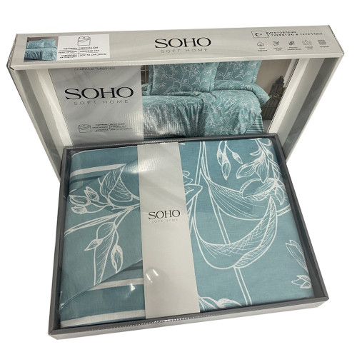 Комплект постельного белья SOHO Charming turquoise (1240к)