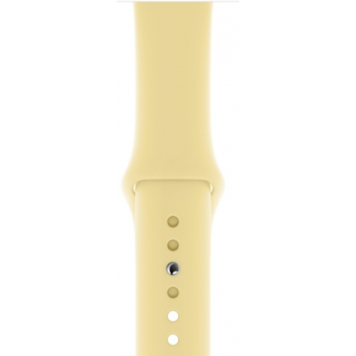 Apple Watch Series 5 GPS 44mm Silver Aluminum Case with Lemon Cream (MWT32)