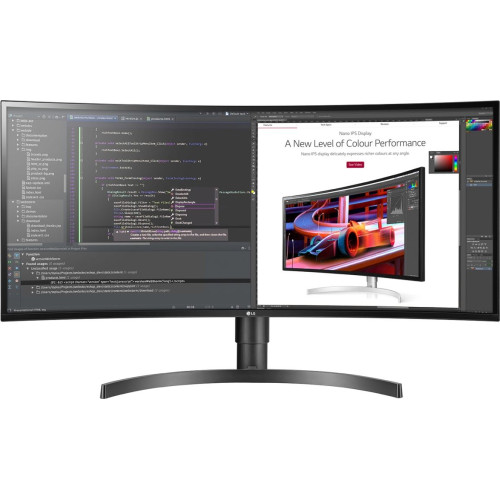 LG UltraWide 34WL85C-B: широкоформатный монитор с высоким разрешением.