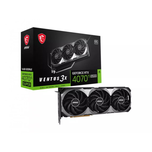 MSI GeForce RTX 4070 Ti SUPER 16G VENTUS 3X OC