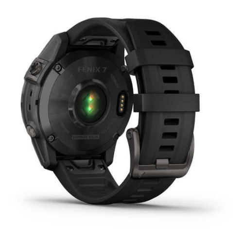 Garmin Fenix 7 Sapphire Solar Black DLC Titanium with Black Band (010-02540-34/35)