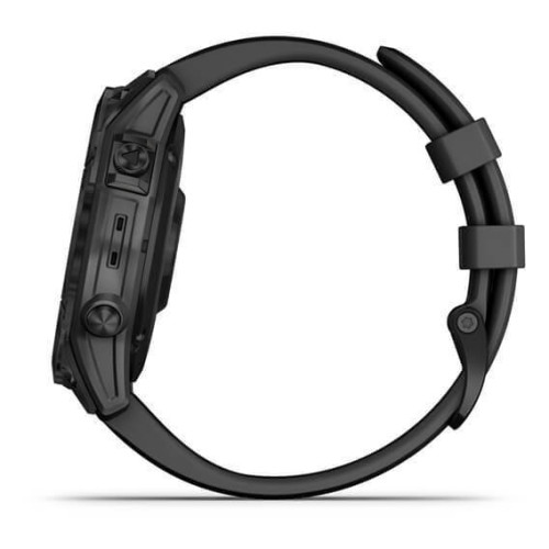 Garmin Fenix 7 Sapphire Solar Black DLC Titanium with Black Band (010-02540-34/35)