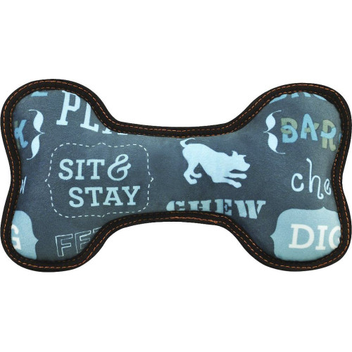 PetPlay Eco Play Bone Іграшка для собак Кістка велика синя