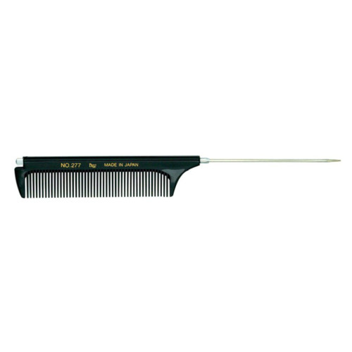 Utsumi BW Carbon Needle Comb NO277 Black 25cm Comb Расческа с спицей 25 см