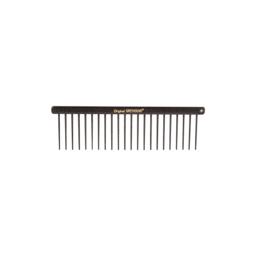 Greyhound Coarse Comb - Grey Comb Гребінь для жорсткої шерсті з рідкими зубцями, 11 см